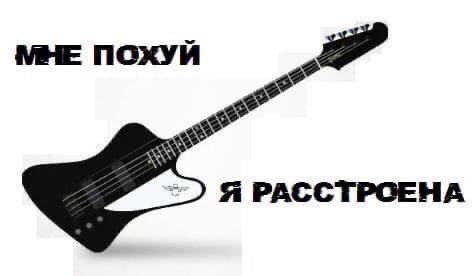 моя гитара каждый раз, когда меня просят что-нибудь сыграть: