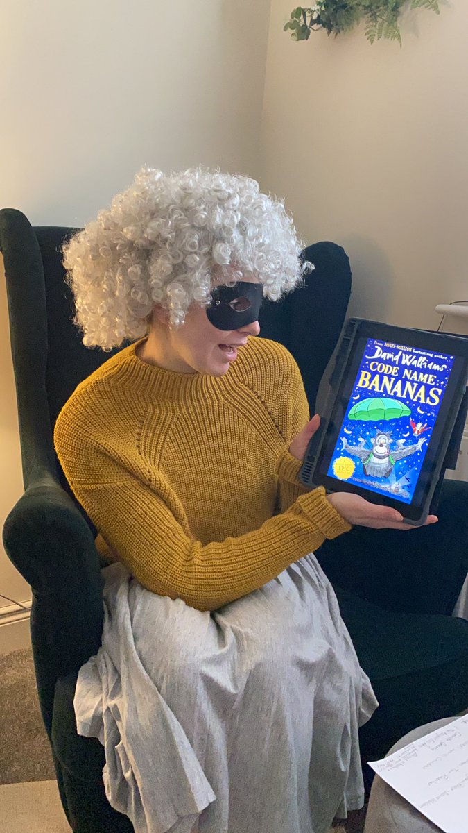 Great to still get a chance to dress up for <a href="/WorldBookDayUK/">World Book Day UK 📚</a> even if it was spent at home this year! #WorldBookDay