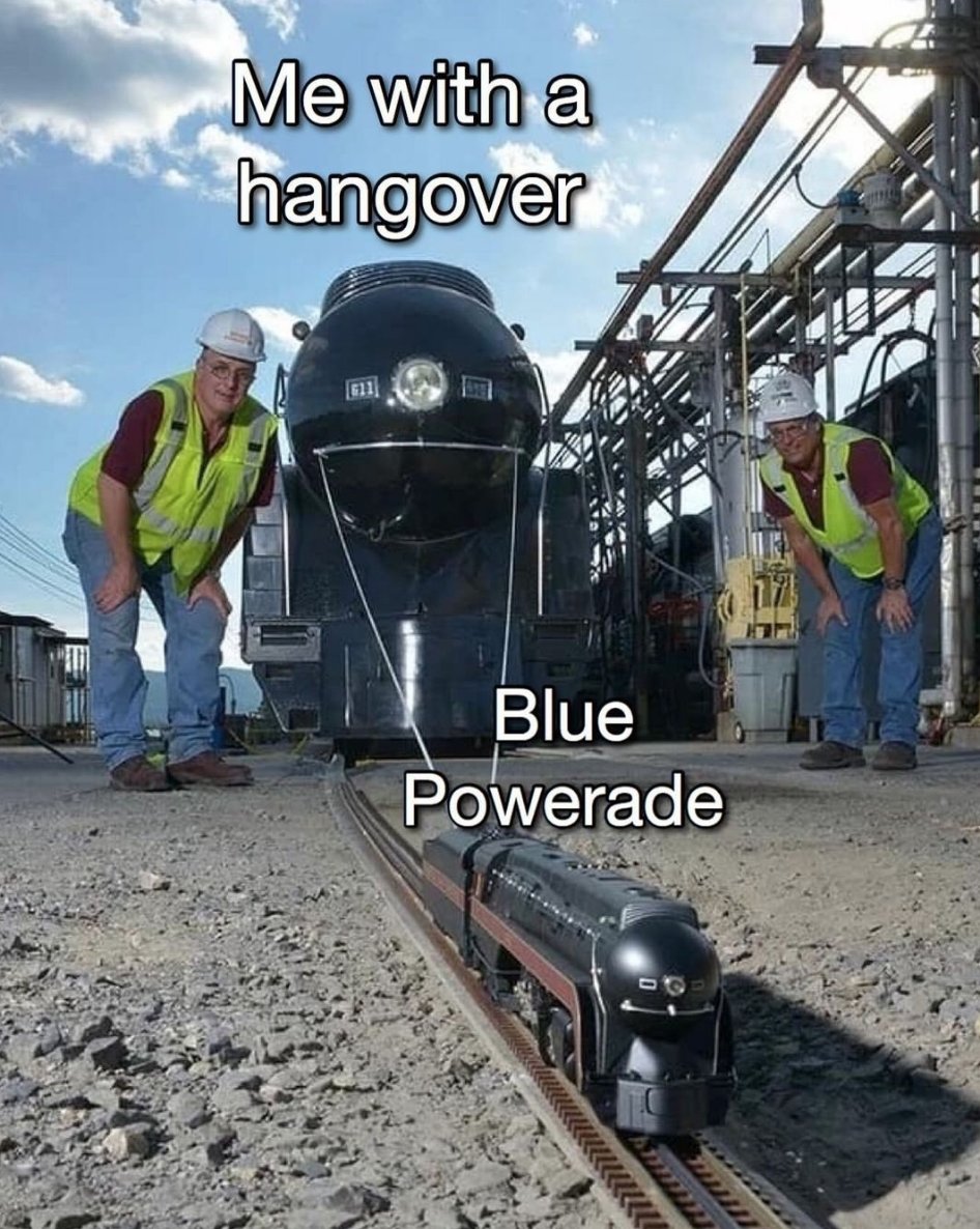 MensHumor's tweet photo. Blue is the only real flavor https://t.co/3igSNXqipP