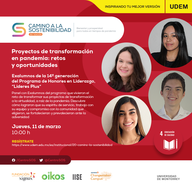 CentroSOS's tweet photo. 🤩💡Conoce los retos y oportunidades que vivieron nuestros alumnos al realizar sus proyectos de transformación durante la pandemia. Regístrate en: https://t.co/Jk3rFq8Or4 https://t.co/fEab5bZA2J