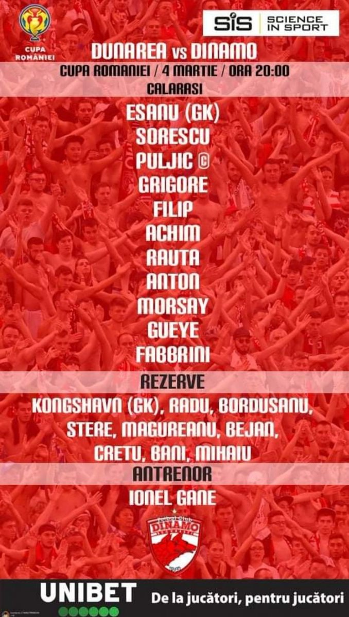 FC Dinamo București 1948 tweet media