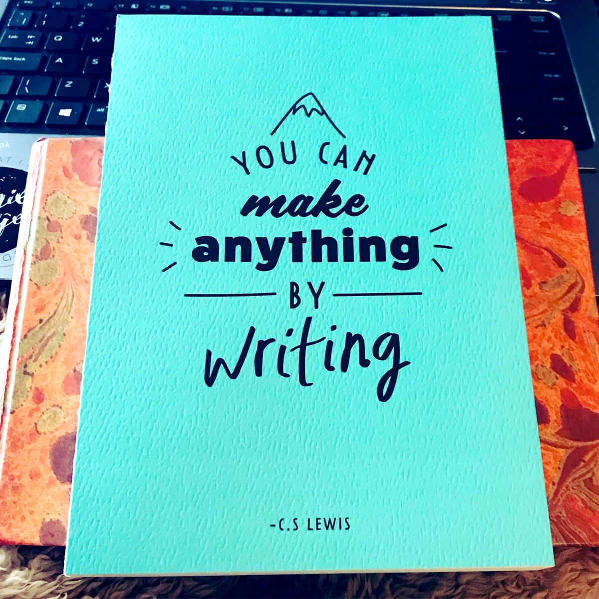 MrsRIWhittaker's tweet photo. Brand new notebook for the reopening of school! I can’t wait to be back in the classroom doing what I do best. #teacherlife #teaching https://t.co/7ODOUXvX5h
