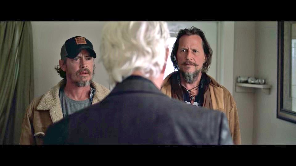 imcorinnemec's tweet photo. 2 #screencaptures from @bwbluestv #BlackwaterBlues #director #SteveWise #cinematographer #KevinAlmodovar @JasonPLondon (#Castor myself as #Pollux) & @marcostjohn as #BigTuna (old #mobboss to the #GulfCoastMafia & their stepdad). #murdermystery #darkcomedy #tvseries https://t.co/8wGMOQNhIe