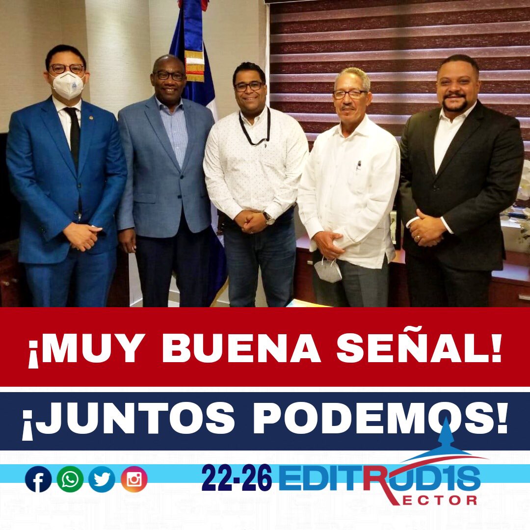 ileanaramirez13's tweet photo. El próximo rector de la UASD Editrudis Beltrán @EditrudisB sostuvo hoy una reunión con el Senador de San Cristobal Franklin Rodríguez @FranklinRod77 donde conversaron de temas actuales y abordaron las problemáticas y posibles soluciones en la @UniversidadUASD. https://t.co/MsAAyJcuTA