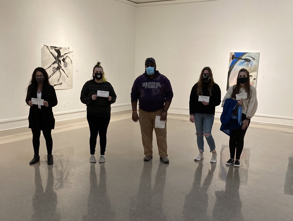 Congratulations to the winners of the 2021 Annual Student Art Competitive! Grand Prize- Lani Perez; Award of Excellence- Jillian Bateman and Jordan Sutherland; Award of Merit-Austin Polk; Honorable Mention- Mackenzie Drozd, Sarah Marr and Josh Reynolds. Prizes from Dick Blick.