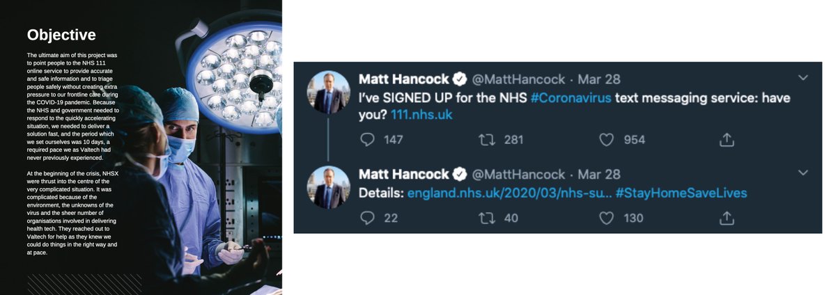 _digital_impact's tweet image. A very well done to @nhsuk and @valtech who take home gold in the ‘Best digital communications during Covid-19’.