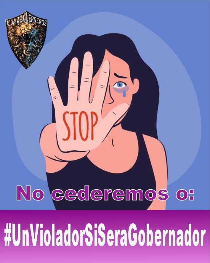 Si 13 millones de votos de mujeres ayudaron a <a href="/lopezobrador_/">Andrés Manuel</a> a ganar la presidencia en 2018, su desprecio por las mujeres es suficiente para que esos 13 millones se vuelvan en su contra el 6 de junio

#UnVioladorSiSeraGobernador
#LigaDeGuerreros