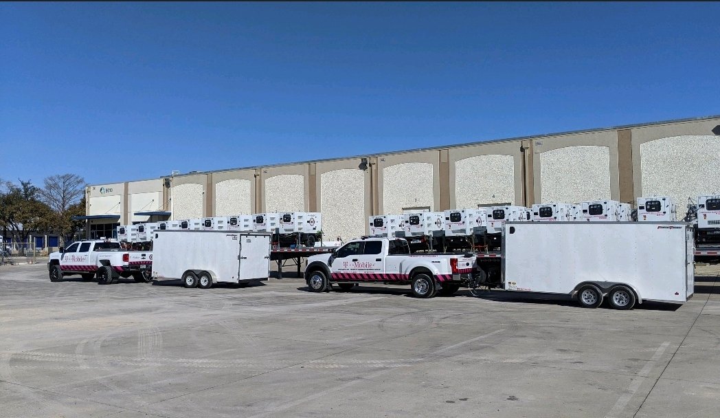 Jackson Mississippi has a water crisis and T-Mobile is in route to immediate deliver palots of water to assist.  We will continue to watch this closely and need everyone having access to clean water.  A special thanks to Clint Odom and Brian King and team for their leadership.