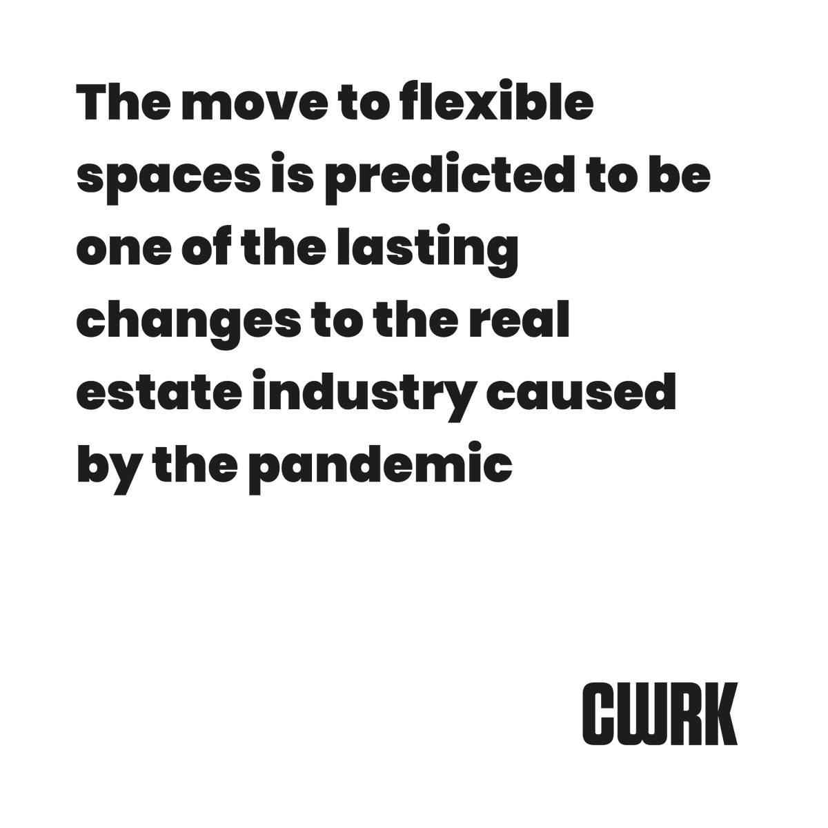 As people tire of working from home, coworking spaces are becoming more popular.

wearecwrk.co.uk

#cowork #thursdaythoughts #workspace #flexibility #flexiblework #officespace