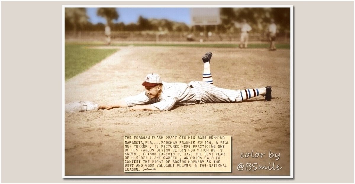 Baseball by BSmile on Twitter ""The Fordham Flash" Frankie Frisch