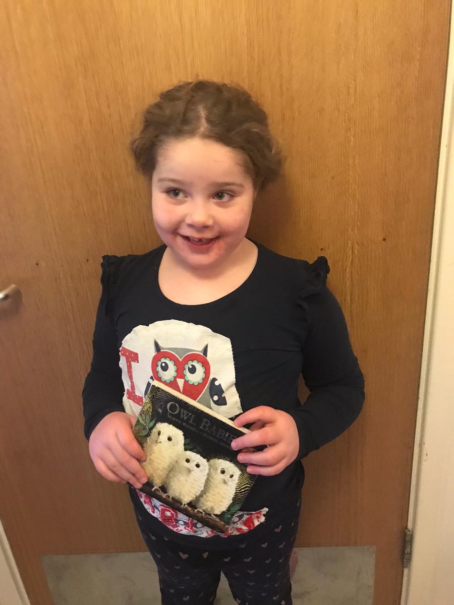 WillowDeneSch's tweet photo. One of Skylark's #homeschoollearning students re-created the enchanting 'Owl Babies' book by #MartinWaddell using art at home! Well done! #WorldBookDay2021 https://t.co/5thowzMbKm