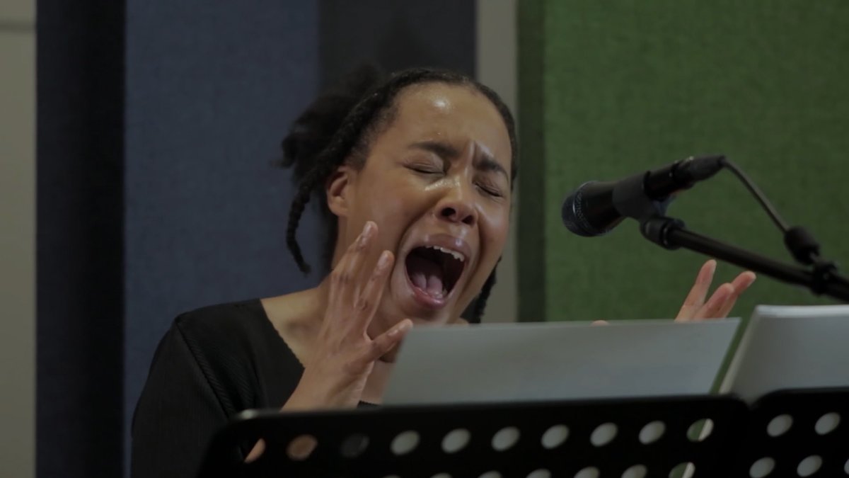 💥 Premiere: Experimental vocalist @ElaineMitchener performs #ChristianMarclay's graphic score, "No!" 

Watch: fraenkelgallerysf.viewingrooms.com/viewing-room/2…