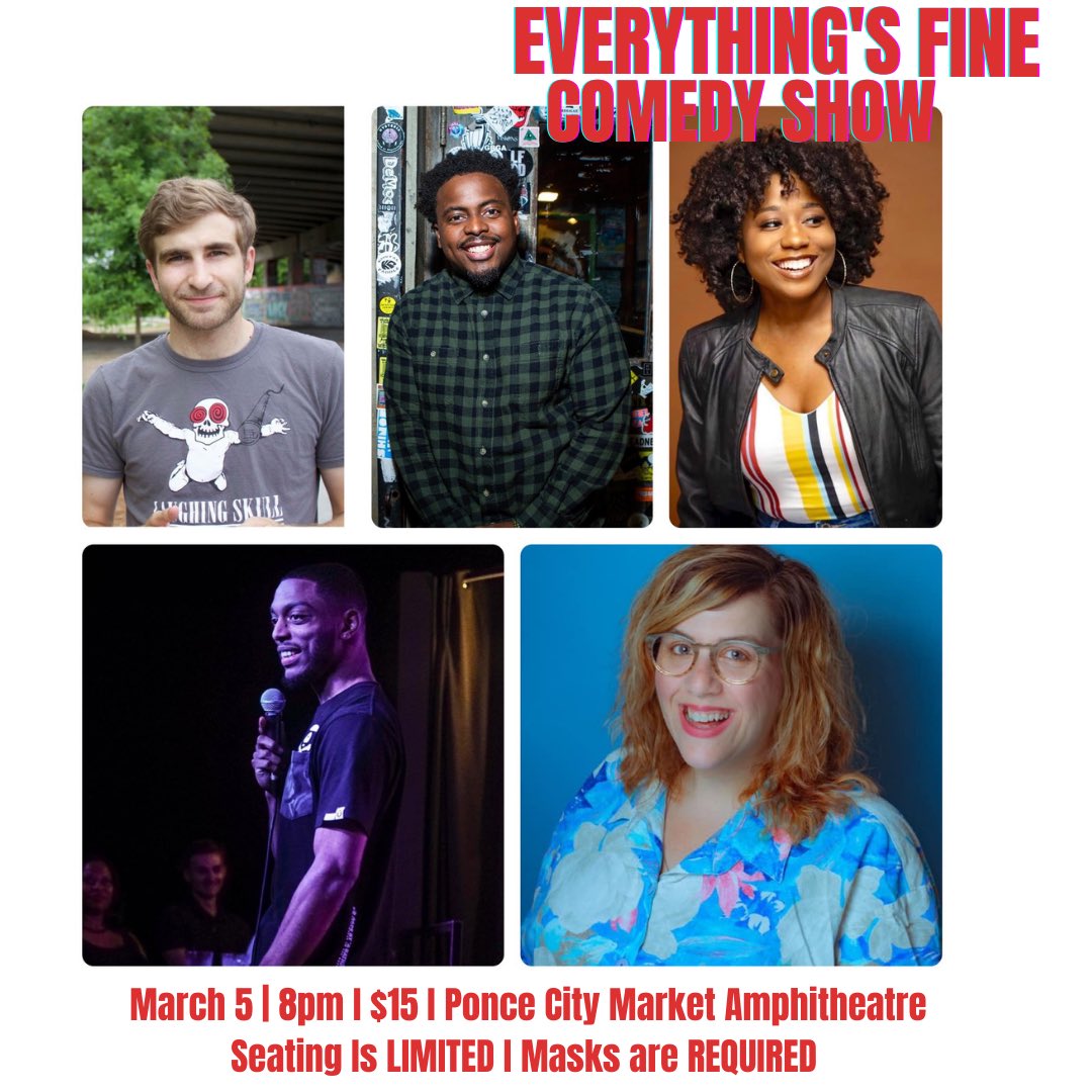 Damon Sumner (@damonjr) on Twitter photo 2021-03-05 00:21:17 Atlanta—Friday night plans? I got you. My outdoor show is BACK with @RoleCall_co 🙌🏾🙌🏾 Friday. 8pm. Ponce city market outdoor amphitheater. $15 online. $20 at door. Seating is limited so grab a ticket tonight🗣 Masks are required. Ticket link in the comments✊🏾 Atlanta—Friday night plans? I got you. My outdoor show is BACK with @RoleCall_co 🙌🏾🙌🏾 Friday. 8pm. Ponce city market outdoor amphitheater. $15 online. $20 at door. Seating is limited so grab a ticket tonight🗣 Masks are required. Ticket link in the comments✊🏾