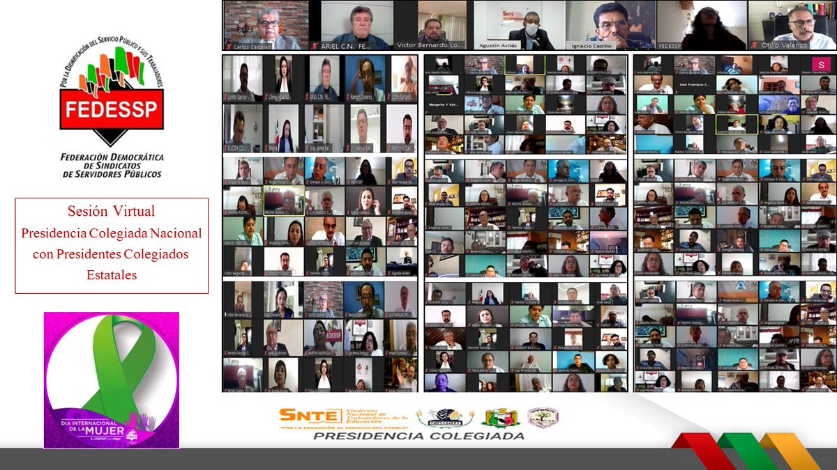 #Enterate
Encuentro de la Presidencia Colegiada Nacional con los Presidentes Colegiados en los Estados.
Ratificamos nuestro Compromiso Indeclinable y Solidario con la lucha gremial de los Trabajadores de México.
“Por la Dignificación del Servicio Público y sus Trabajadores”
#Hoy