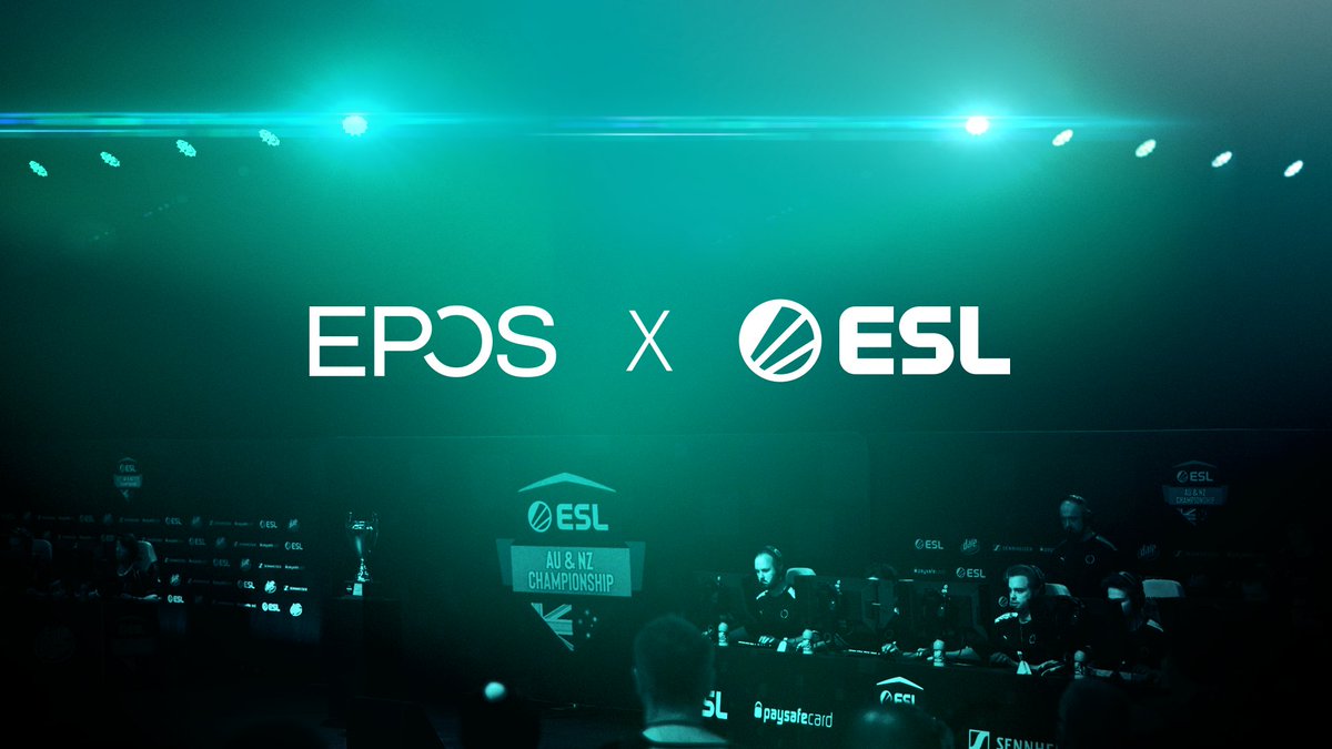 We're excited to announce a new 2-year partnership with @eposaudiogaming, who join the ESL #ANZChamps as official audio partner!
https://t.co/giAWKxMS4D https://t.co/6GpsvWziJY