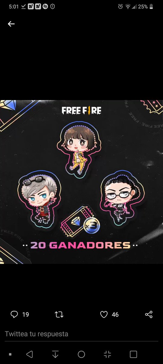 875_victor's tweet photo. @freefirelatino Aquí está mi ID:1382398916 https://t.co/xrPvjPI7j2