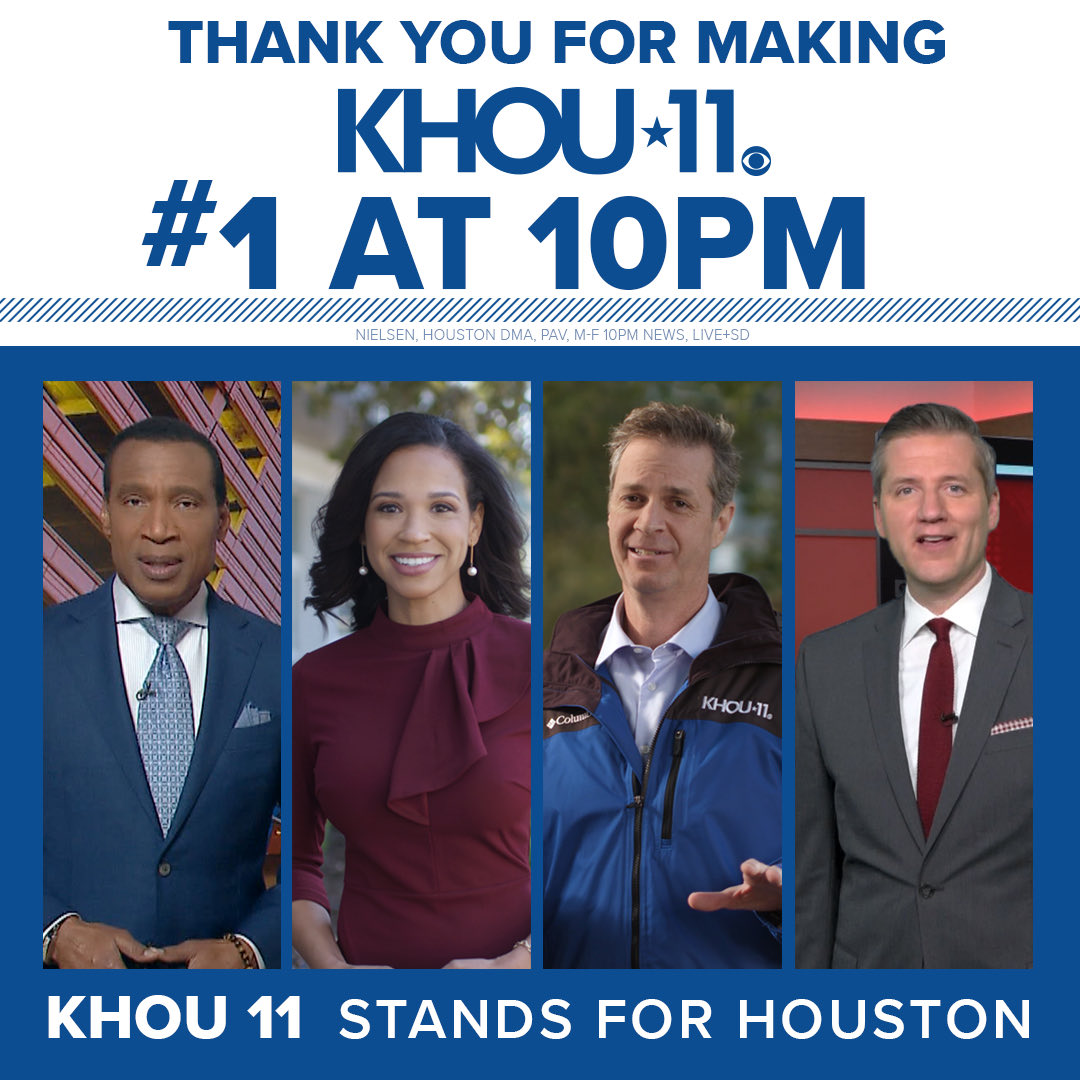 fdavenport's tweet photo. So proud of our ⁦@KHOU⁩ team! 🙌🏻 #khou11 #standsforhouston https://t.co/V4MVPkF1kL