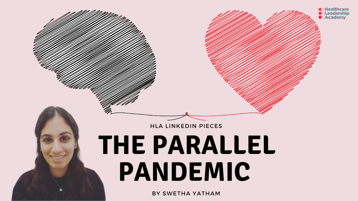 'The Parallel Pandemic' by <a href="/SwethaYatham/">Swetha Yatham</a>

'Although humans are resilient by nature, we cannot simply hope that people will adapt and that the overall well-being of the population will improve once things return to “normal.”'

linkedin.com/pulse/parallel…
