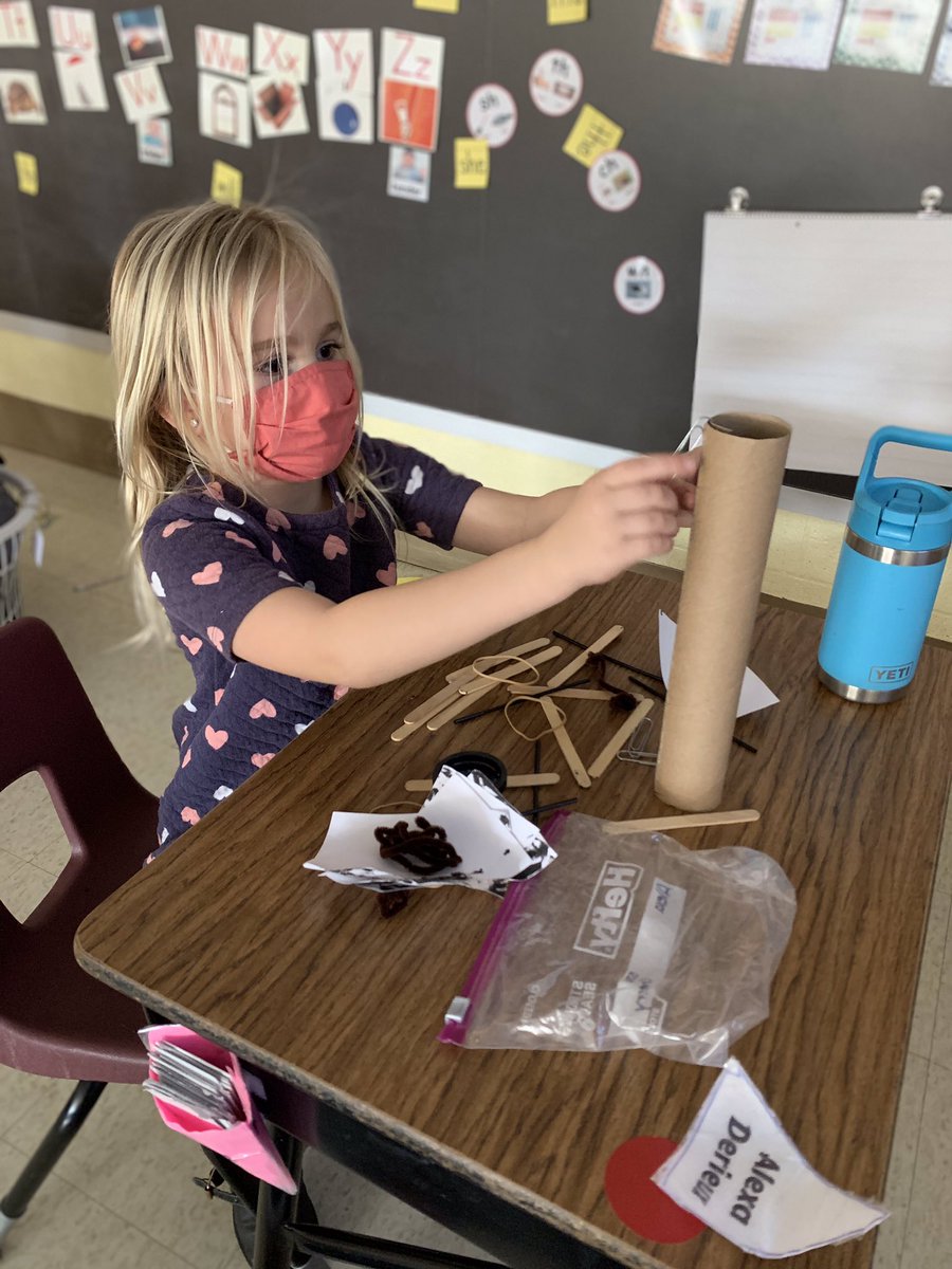 K students are getting ready to head into their fairytale unit next week so today we designed and built ways to help Rapunzel escape her tower!