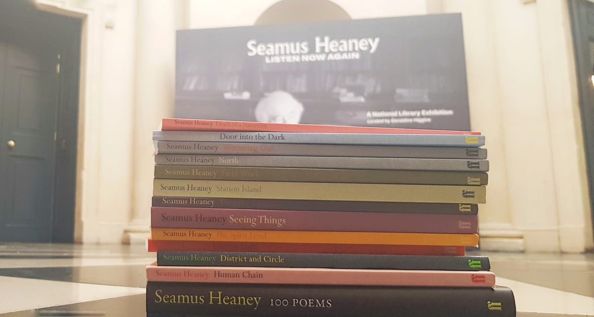 SeamusHeaneyNLI's tweet photo. "I can't think of a case where poems changed the world, but what they do is they change people's understanding of what's going on in the world"

Happy #WorldBookDay to all of our followers! What Seamus Heaney collection is keeping you company today? 📚 https://t.co/koL0kCPKLc