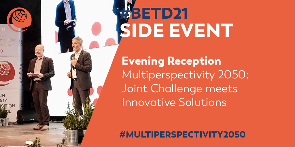 greensofa_betd's tweet photo. #betd21 We are looking forward to this year's special virtual Evening Reception under the theme of #multiperspectivity2050!We joined forces with our partners to create an inspiring event that celebrates energy transition. Are you in? https://t.co/I16Dq5lN7F @StartUpGET @dena_news https://t.co/sdRFNpf6Le