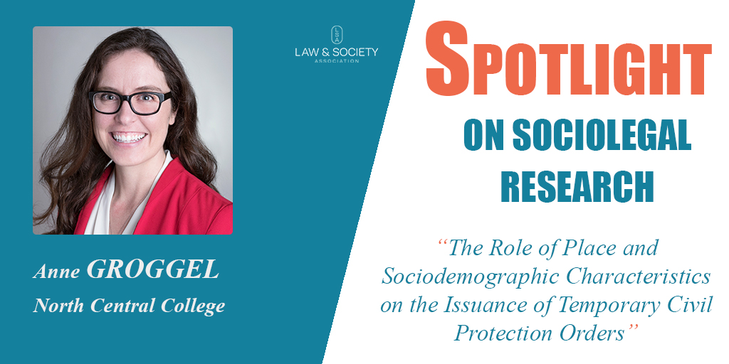 Law and Society (@law_soc) on Twitter photo .<a href="/A_grogg/">Anne Groggel</a> finds that male victims, married victims, & victims living in nonmetropolitan counties were significantly less likely to receive temporary protection orders, even after controlling for severity, recency, and type of abuse.
#IPV
📝: bit.ly/LSRSSRGP .<a href="/A_grogg/">Anne Groggel</a> finds that male victims, married victims, & victims living in nonmetropolitan counties were significantly less likely to receive temporary protection orders, even after controlling for severity, recency, and type of abuse.
#IPV
📝: bit.ly/LSRSSRGP