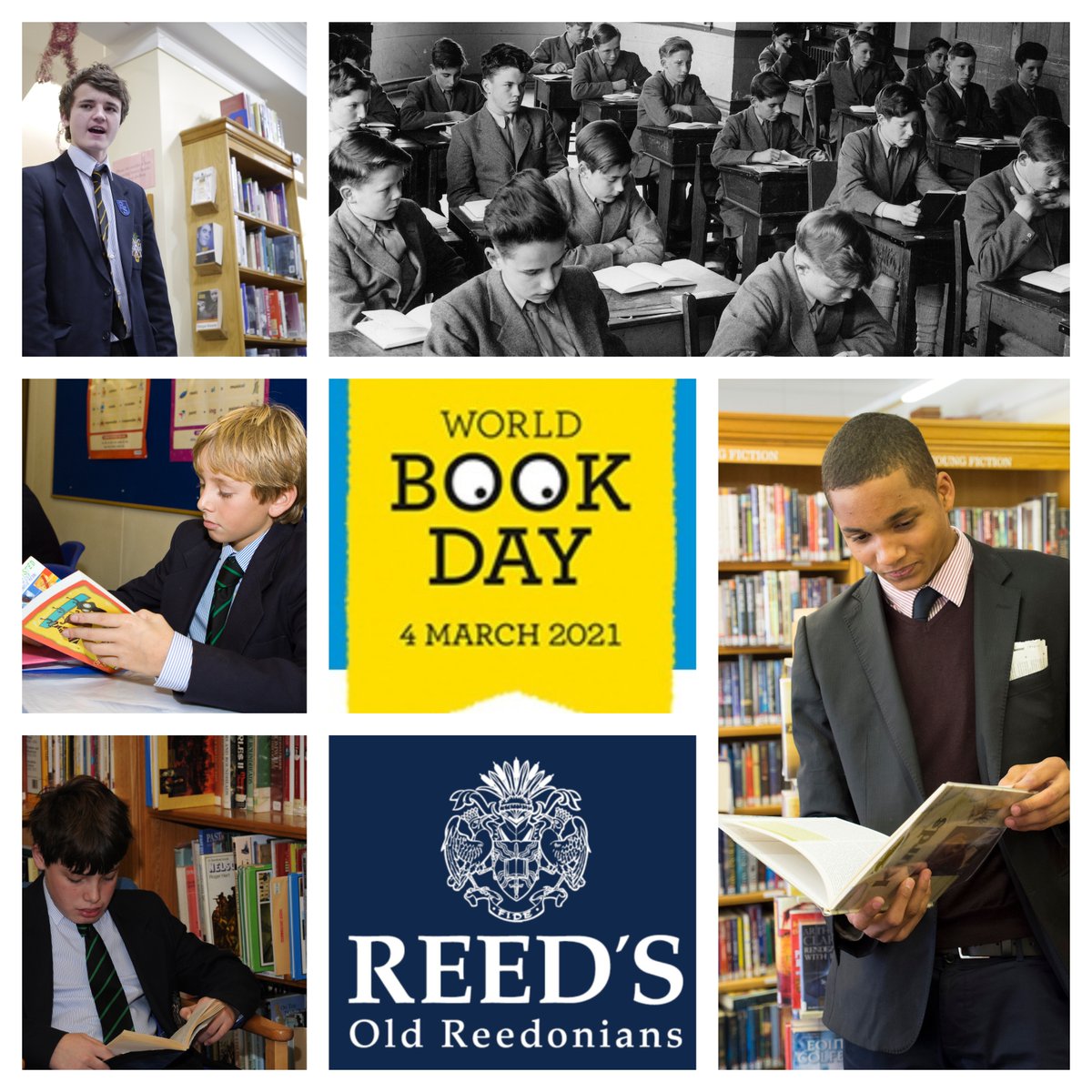 ReedsAlumni's tweet photo. #ThrowbackThursday happens to be @WorldBookDayUK too, so here are a few shots of @ReedsAlumni engrossed in the pleasure of reading. Who remembers 'The Geek, the Greek & the Pimpernel' by @ReedsSchool former English teacher, Will Gatti? #worldbookday #goodreads #headinabook https://t.co/FxPkXcwqsD