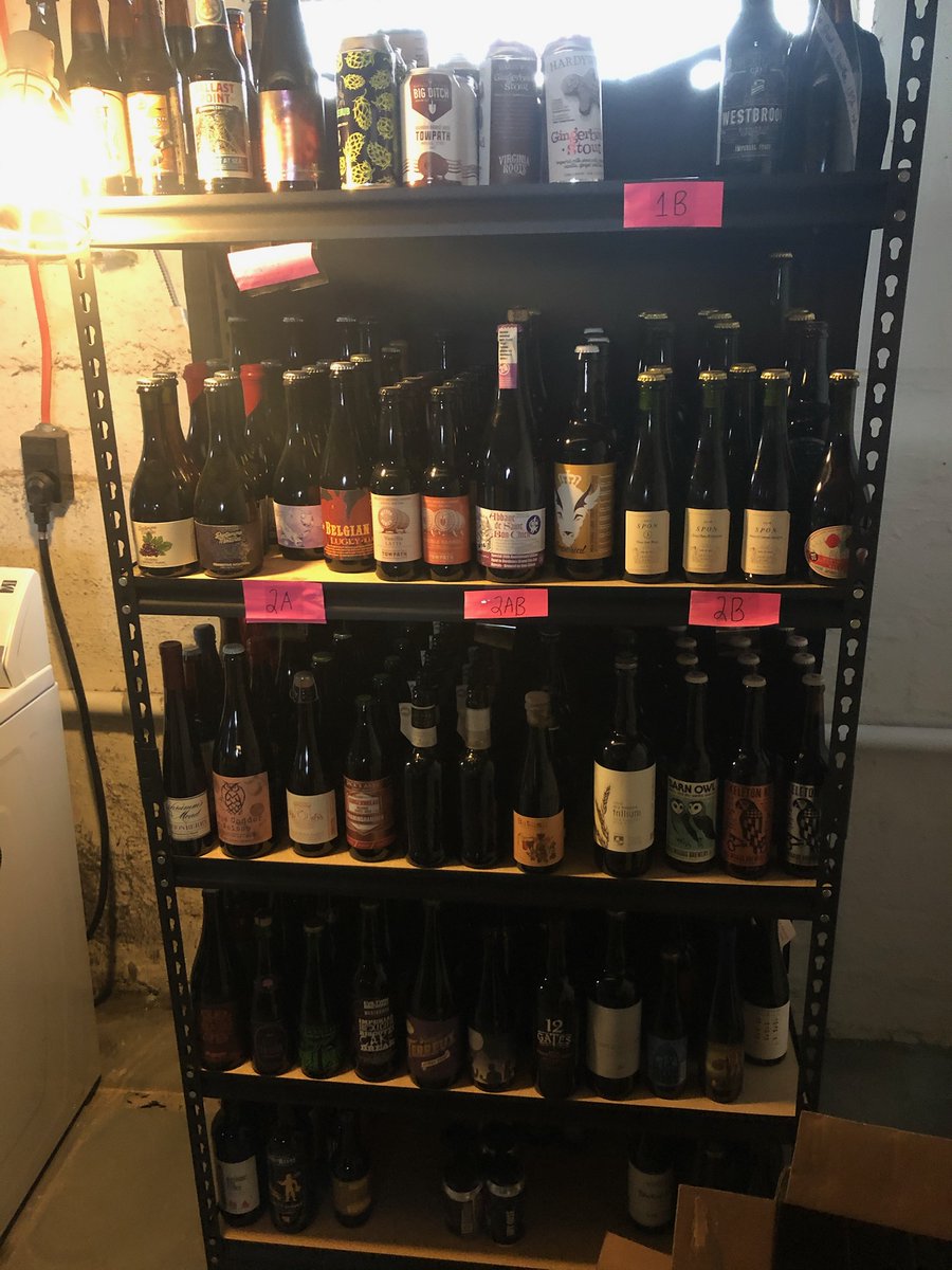 buffbeerleague's tweet photo. After showcasing Scott's beer fridges last week in honor of @tavour #beerfridgefriday, we're bringing you live looks at @markajowett fridge and beer cellar. We love the sheer variety of beer this scene produces. Its all in our fridge. Now lets see yours! #drinklocal #drinkbetter https://t.co/QoUSPo1WDJ