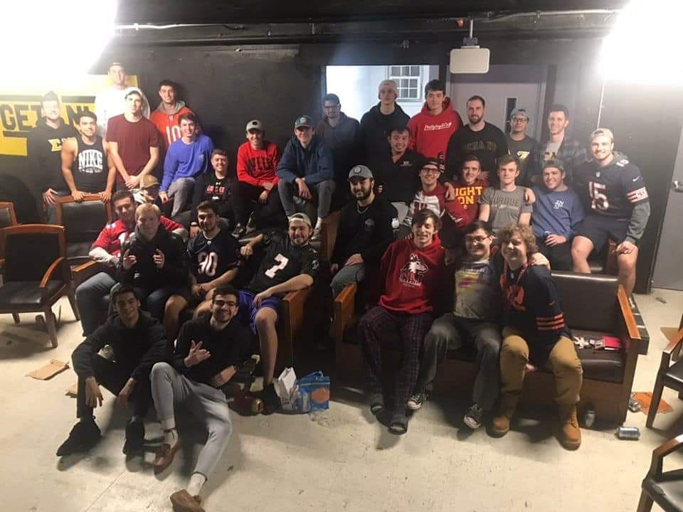 Throwback Thursday!

The brothers have been missing our in person brotherhood events since the outbreak of covid. We are all hopeful for the return of our in person brotherhood events in the near future!

#LHT
#SigmaNu
#SigmaNuNIU
#LoveHonorTruth
#SigmaNuThetaEta