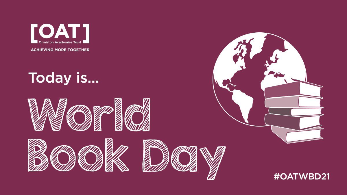 OAT_English's tweet photo. So that is it... the end of what has been a wonderful #OATWBD21 
A massive congratulations to our winning schools; @ossmastoke @OrmistonRivers @FleggHighOA and @OSWBAcademy 
We had the most amazing student entries and books are on the way to the winning students! @OrmistonAcads https://t.co/GInr2uU4nG