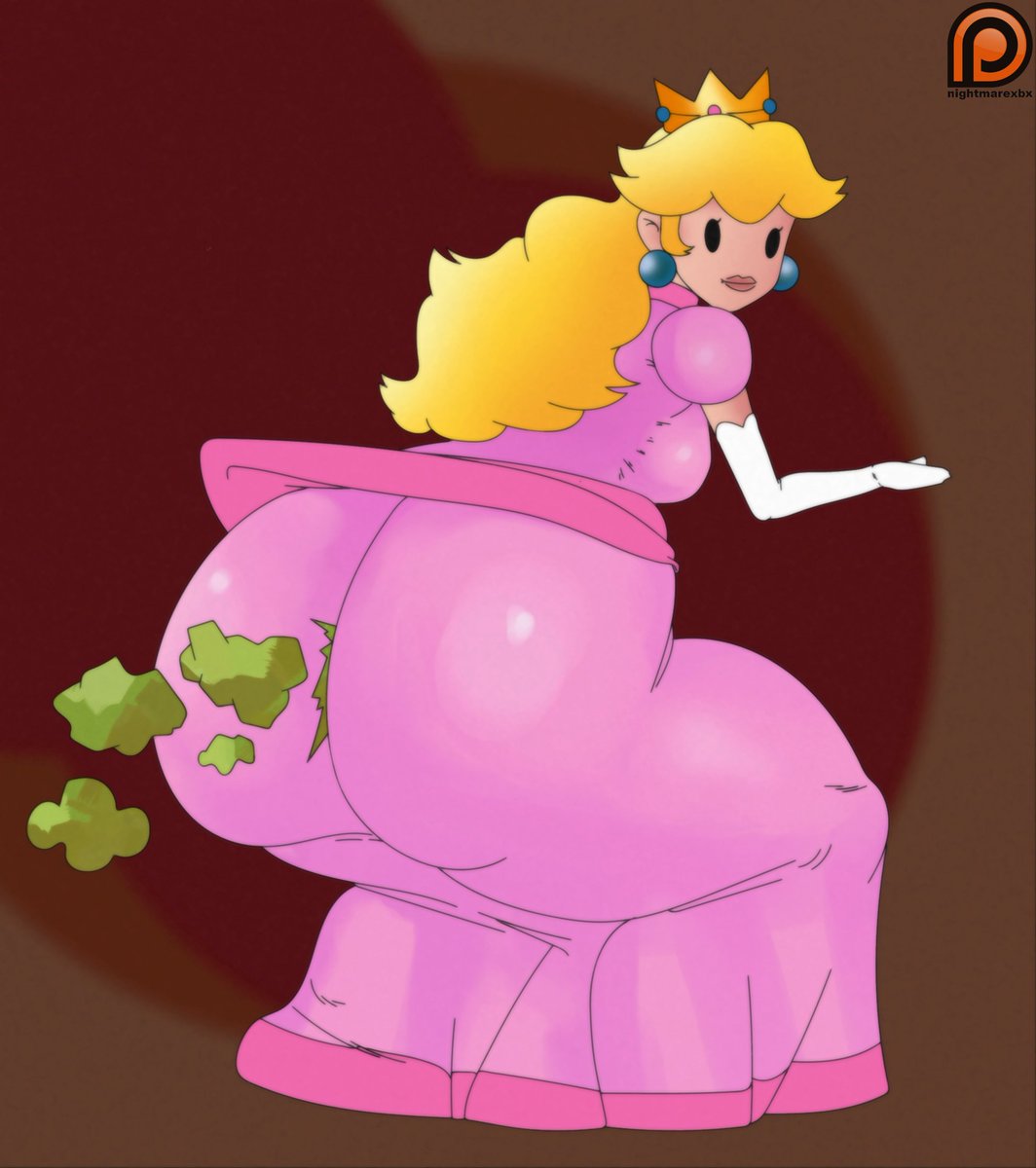 princess peach big butt farting - Super mariopic.twitter.com/wkRRmrL56C.