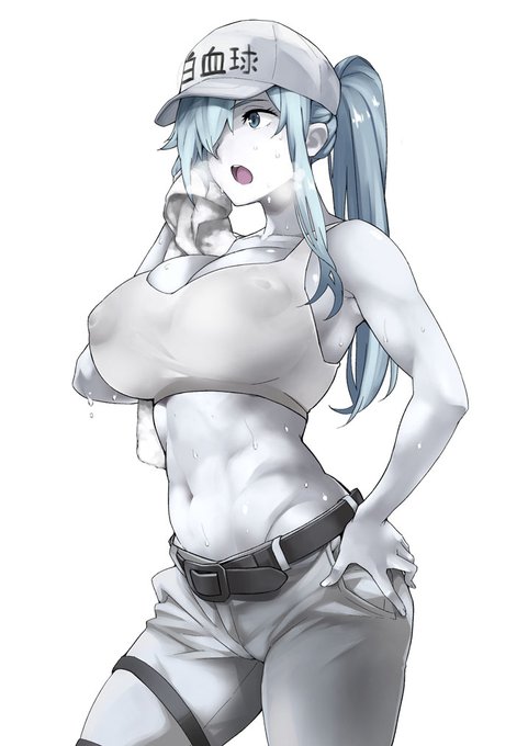 白血球(ポニテ) 