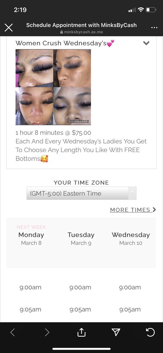 Each And Every Wednesday 🥳 Book With MinksByCash 🥵🧚🏽‍♂️ 

#lashqueen👑 #miami #browardcounty #miamilashtech #atlanta #miamihairstylist #browardlashtech #atlantalashes #miamimakeup #atlmua #bottomlashes #browardhairstylist #browardbraids #miamibraids #lhhatl #lhhmia #bookwithme💋