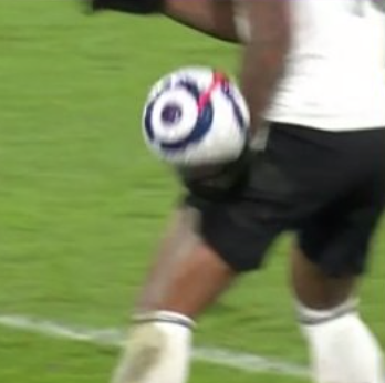 FootballJOE's tweet photo. Handball vs no handball. Make it make sense https://t.co/dXORW4RG7X