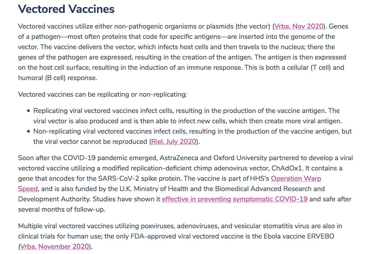 RealTimeCOVID19's tweet photo. Check out our Vaccines Overview page & learn about the various vaccine platforms, including #mRNA & #vectored #vaccines
#RealTimeCOVID19 #covidvaccines @IDSAInfo @CDCgov @SHEA_Epi @Dr_Mike_Stevens @atscommunity @HIVMA @SIDPharm @JGPharmD @PergamIC
https://t.co/ZA7VsxYqMj https://t.co/GkSBL52Yvu