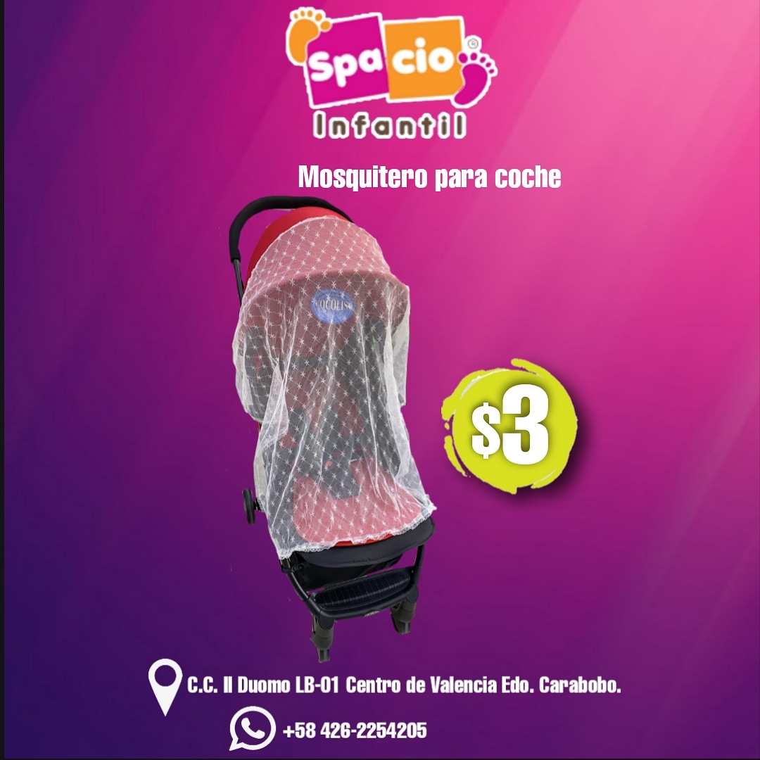 SPACIOINFANTIL's tweet photo. #Mosquitero para coche proporciona protección a su bebé contra insectos, abejas, mosquitos e insectos

TE ESPERAMOS EN NUESTRA NUEVA TIENDA 🎉 

📍 Ubícanos: C.C. Il Duomo LB-01 Centro de Valencia Estado Carabobo.

📲WhatsApp +58 426-2254205

#bebefeliz #promociones https://t.co/fp2eqWjfRf