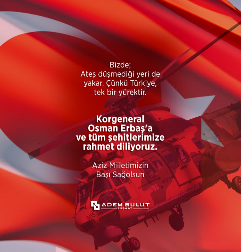 Bitlis'te yaşanan elim kazada şehit olan kahramanlarımıza Allah'tan rahmet, Aziz milletimize ise başsağlığı diliyoruz. 
#Bitlis