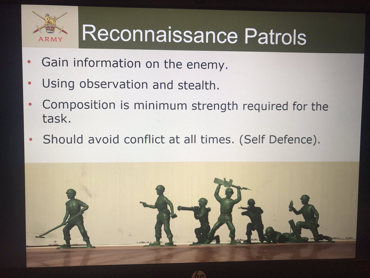 BreigeJamieson's tweet photo. Tonight we had SI O’Connell from @3troopRe on with our senior cadets to go through Patrolling: Plan and Prep 🍃 All about preparing for when we finally go back to F2F training!
@Lowland_RFCA @ReportingGandL @AmiensCoyACF @ArmyCadetsScot 
#virtualtraining #acf #fieldcraft  #online https://t.co/E6u4y97ggh