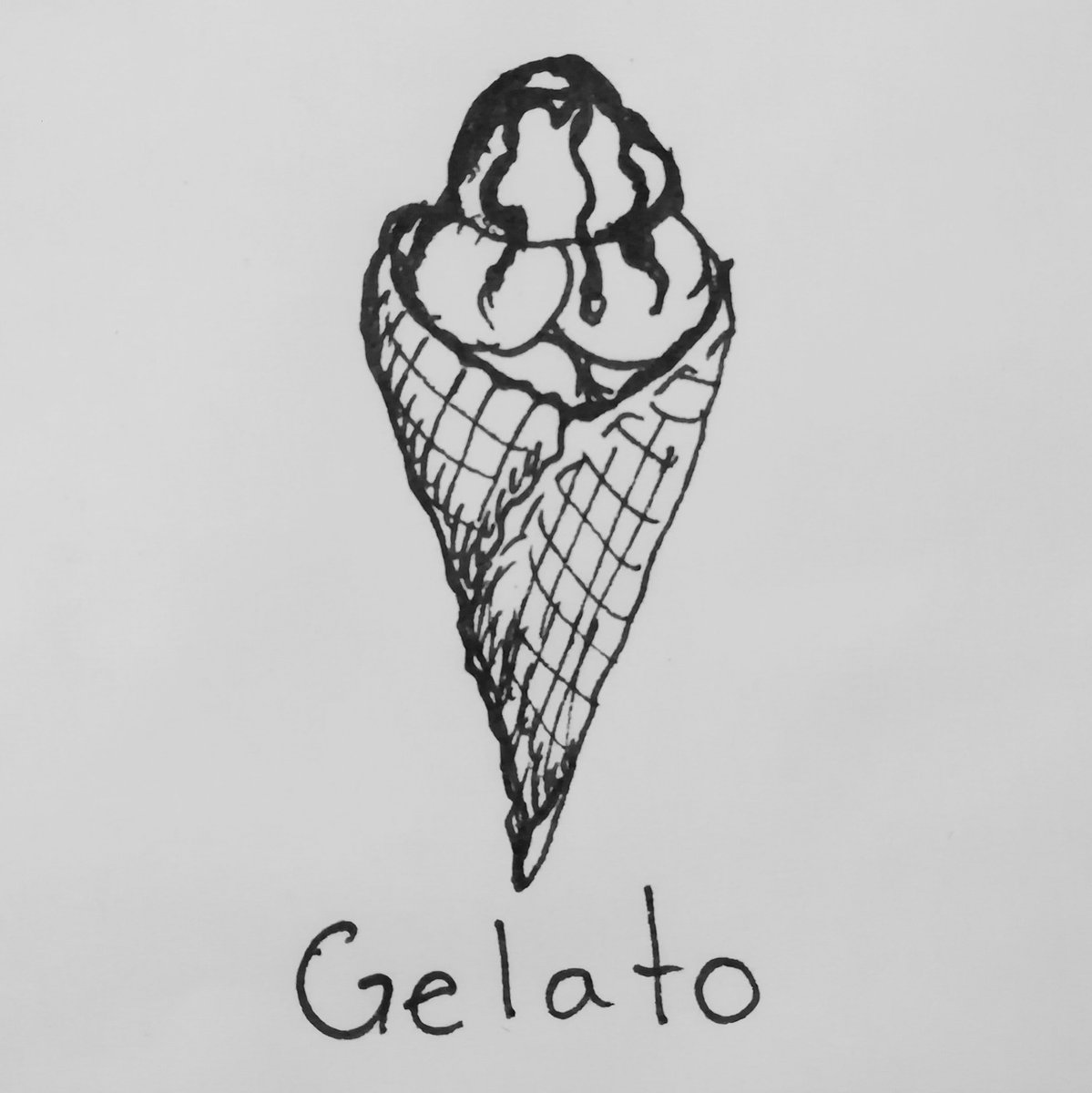 27. - Postres, Gelato. Dibujo pequeño con tinta.
#gelato #heladodeleche #🍨#heladoitaliano #frio #yummy #reposteria #postre #postres #dulce #desserts #delicious #sweet #dibujo #sketch #sketchbook #drawing #draw #ink #tinta #inkdrawing #dodles #dodle