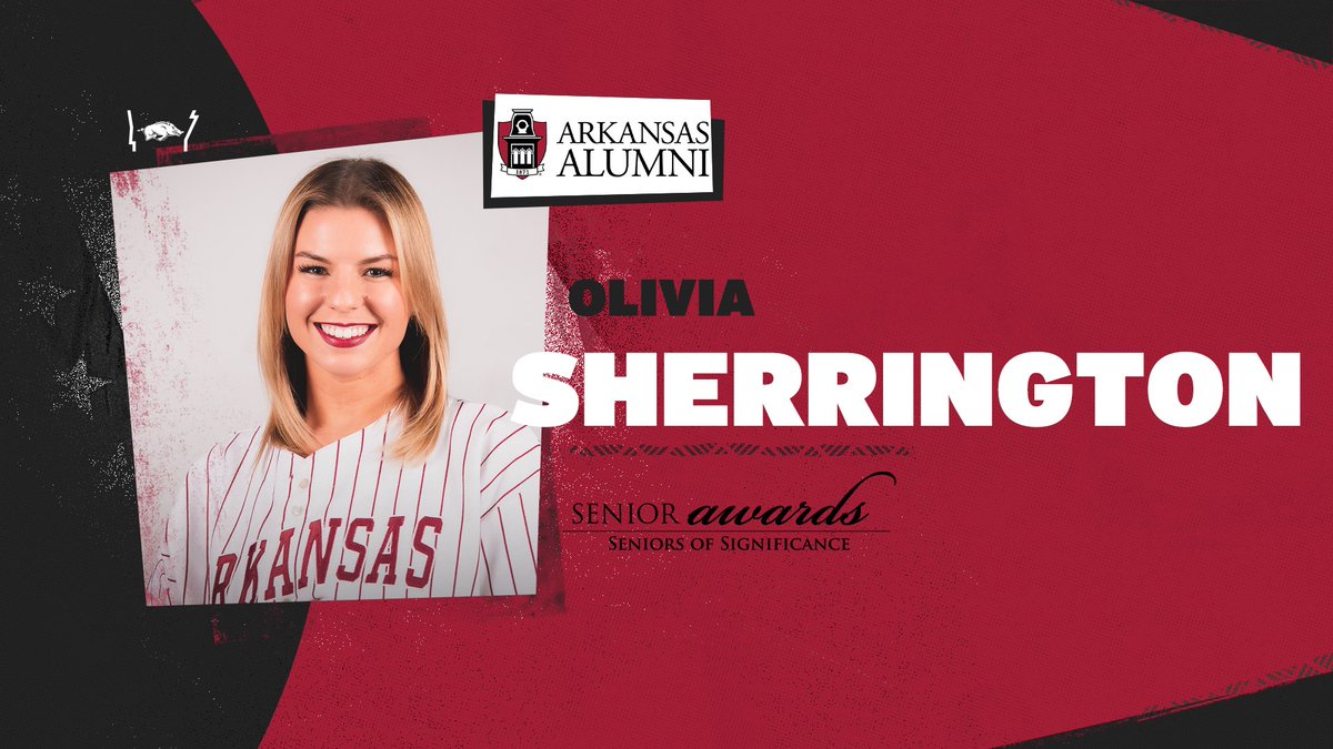 RazorbackSpirit's tweet photo. Congratulations to senior Pom Squad member @oliviaanneshare for being named a 2021 @arkansasalumni Senior of Significance as part of the Sam M. Walton College of Business! #ExcelAsOneRazorback https://t.co/YXqnG9pTkz