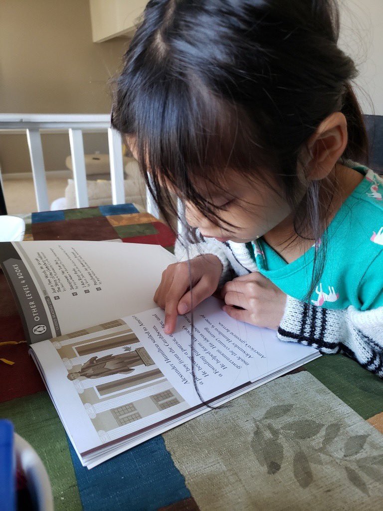 Thumb Through Thursday: Drop everything and read! #1stgrade #virtualschool @OVS_Community