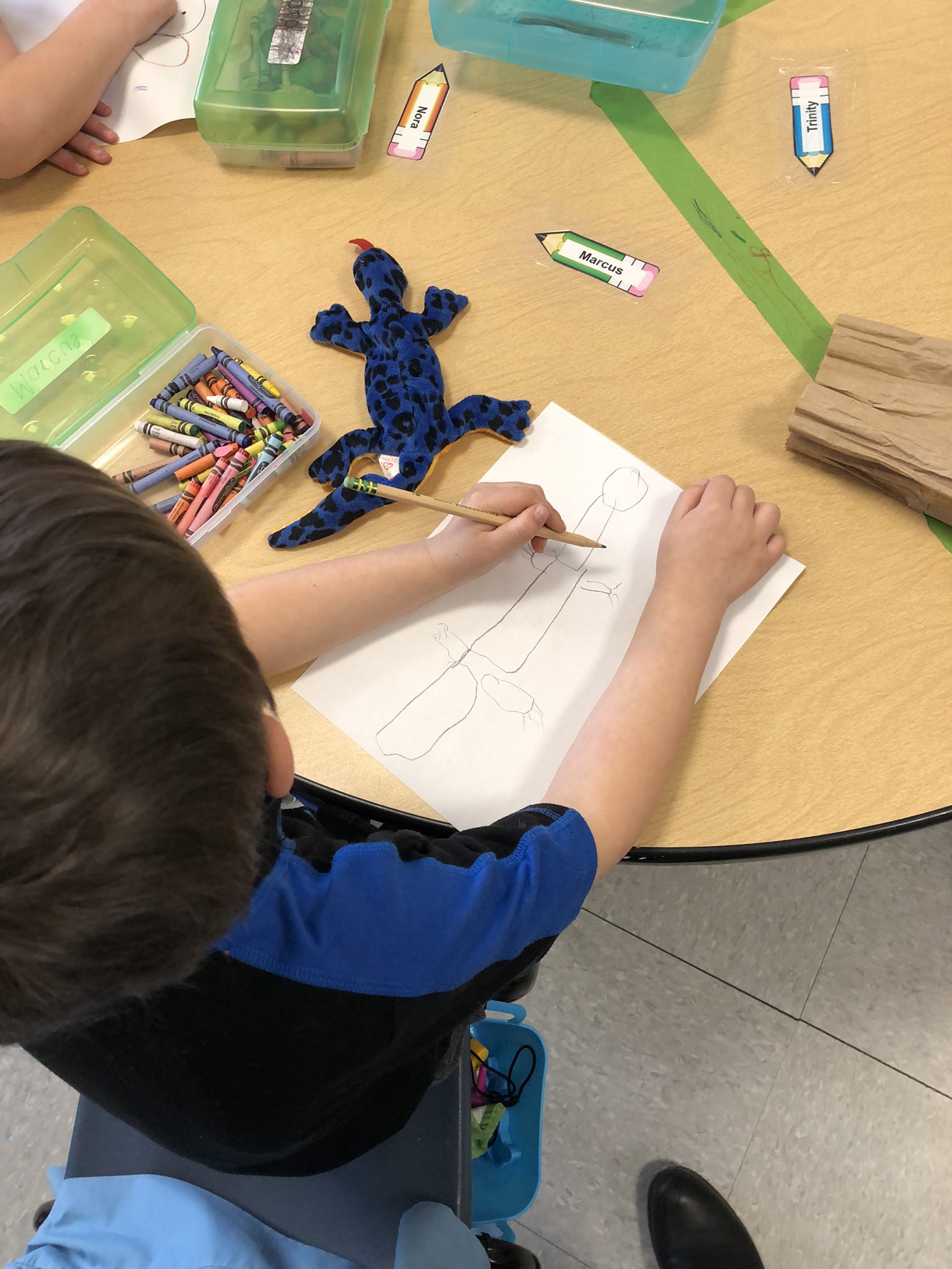 Lawrencetown School on Twitter "Check out the stuffy inspired art by our Primary class! Up next