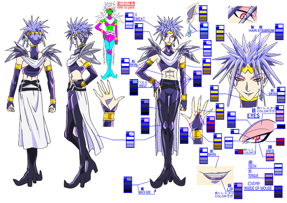 Dream's character sheet by icySamurai on DeviantArt