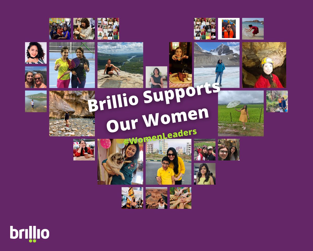 Brillio is gearing up for International Women's Day on Monday by showing support for not only our women, but the strong, hardworking women across every industry. Our goal is to strive for #diversity and #inclusion. Thank you to all of our #BrillioWomen and leaders!

#WomenPower