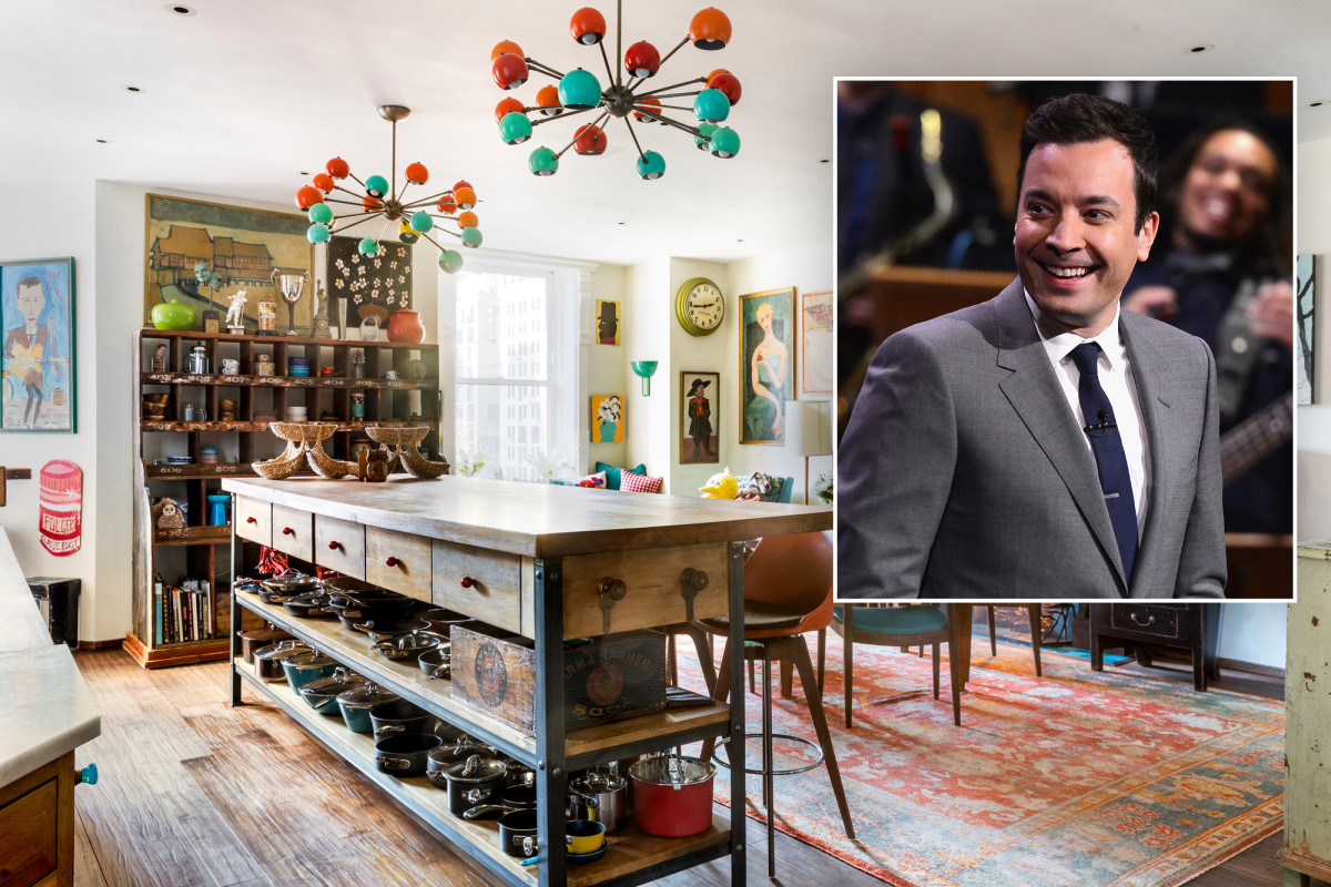 Jimmy Fallon lists colorful NYC home for $15M