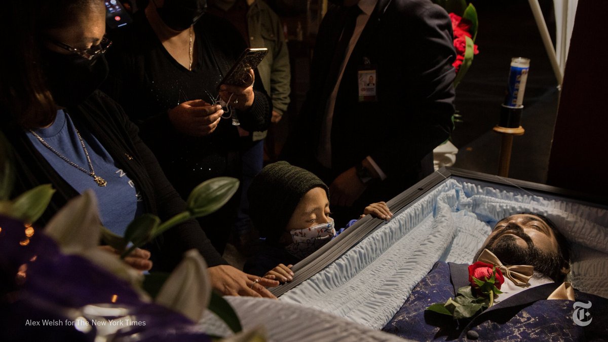 nytimes's tweet photo. As the pandemic surged in California in recent months, the funeral home industry went into disaster mode. The New York Times spent six weeks at one Los Angeles location where workers struggled to manage the pandemic’s tide of death and grief. https://t.co/1g0kKwlfJo https://t.co/ZFwykv8HMJ