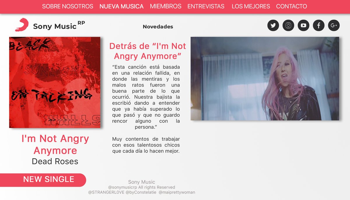 sonymusicrp's tweet photo. 𝑰'𝒎 𝒏𝒐𝒕 𝒂𝒏𝒈𝒓𝒚 𝒂𝒏𝒚𝒎𝒐𝒓𝒆 🎧

"I'm Not Angry Anymore" es el nuevo tema que los chicos de Dead Roses (@deadrosestwt) han tenido la oportunidad de lanzar y nosotros estamos disfrutándola. ¡Disponible ya en las plataformas digitales! https://t.co/s2xMwri7NW