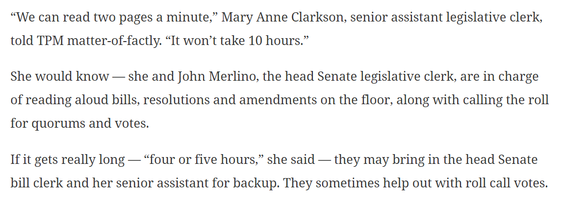 mollyereynolds's tweet photo. The Senate's clerks, unsurprisingly, are not messing around. https://t.co/QKLeTWF89j https://t.co/l9R8D46XtO