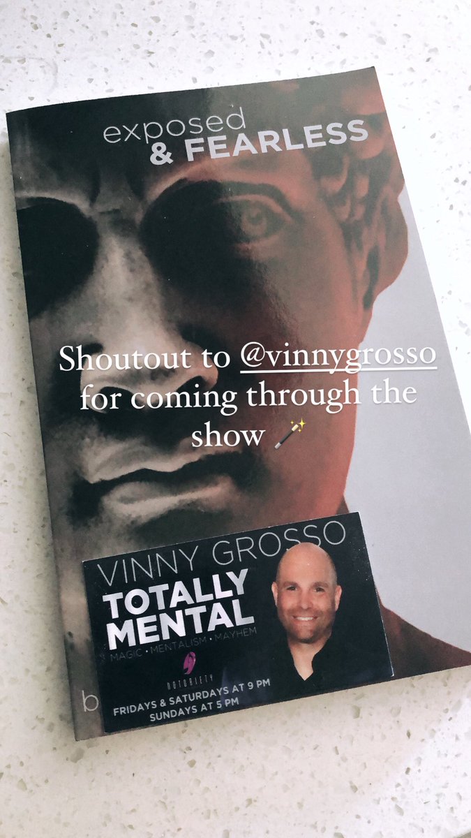 Shoutout <a href="/vinnygrosso/">Vinny Grosso</a> for coming by 🎙