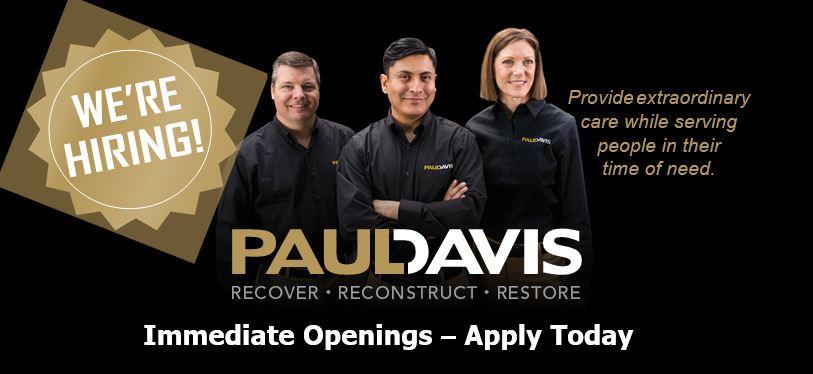 pdromaha's tweet image. Why Choose Paul Davis? Find out here!
youtube.com/watch?v=uPXiRG…
We have openings right now, apply at pauldavis.com/careers
